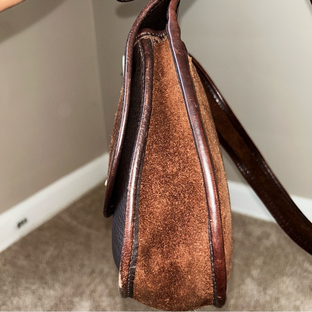 Rare Vintage Coach Berkeley Crescent saddle bag 9014 - Picture 13 of 17